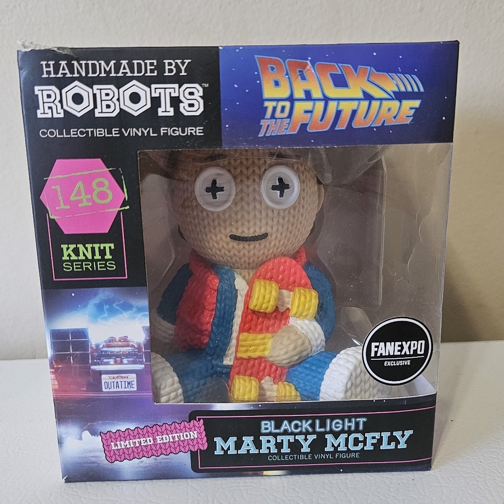 Marty McFly Handmade by Robots Knit Series Back to the Future FanExpo Exclusive